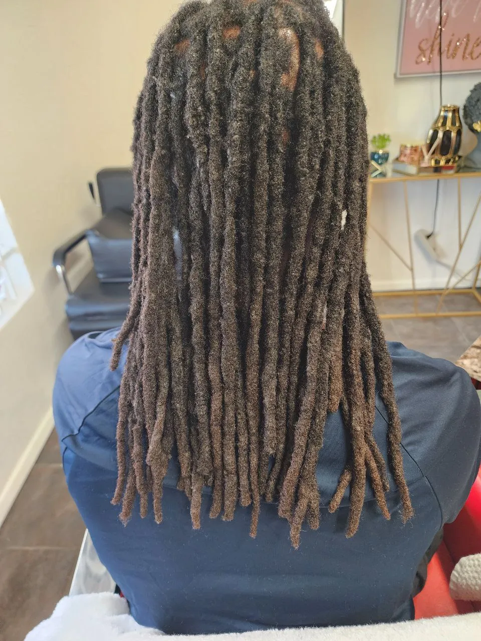 Hair braiding style at Eva's Salon Chandler AZ